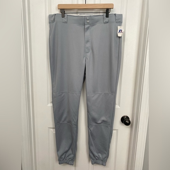 🆕 Russell Athletic Gray Baseball Pants XL - Picture 1 of 14